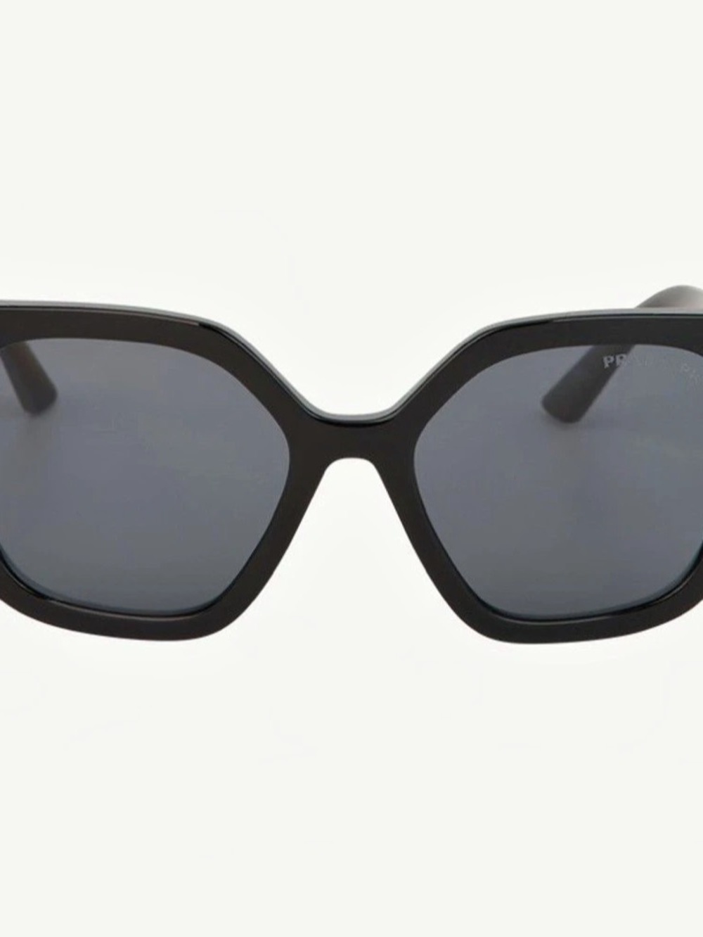 Authentic Prada PR 24ZS Square Sunglasses Black